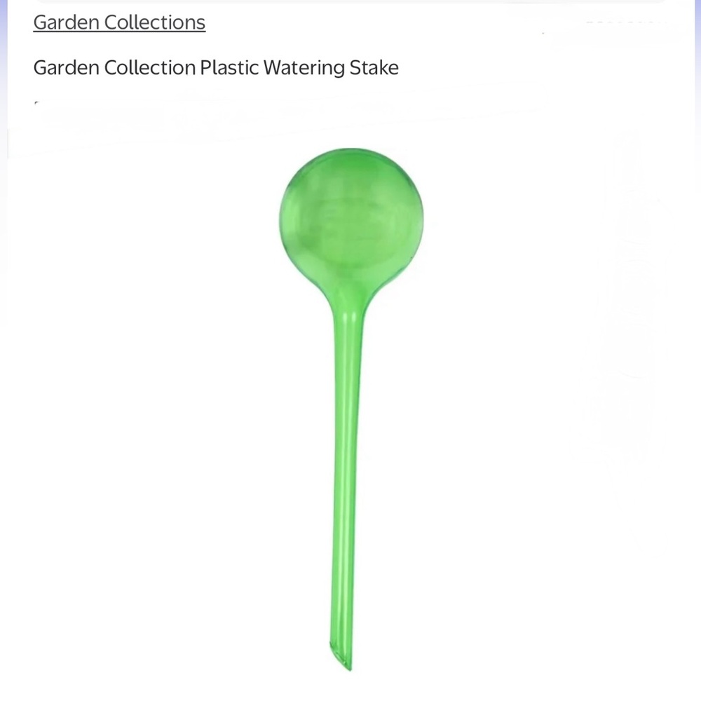 Garden Collection Plastic Watering Stake Set of 2